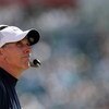 JACKSONVILLE, FL - SEPTEMBER 14:  Head coach Dick Jauron of the Buffalo Bills points looks up late in the game while taking on the Jacksonville Jaguars at Jacksonville Municipal Stadium on September 14, 2008 in Jacksonville, Florida. The Bills defeated th
