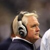 IRVING, TX - DECEMBER 20:  Head Coach Wade Phillips of the Dallas Cowboys looks on from the side line during their NFL game against the Baltimore Ravens at Texas Stadium on December 20, 2008 in Irving, Texas. The Ravens defeated the Cowboys 33-24. (Photo 