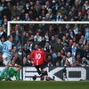 MANCHESTER, UNITED KINGDOM - NOVEMBER 30:  Wayne Rooney of Manchester United scores the opening goal during the Barclays Premier League match between Manchester City and Manchester United at The City of Manchester Stadium on November 30, 2008 in Mancheste