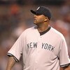 BALTIMORE, MD - MAY 8:  CC Sabathia.#52 of the New York Yankees looks on during a baseball game against the Baltimore Orioles on May 8, 2009 at Camden Yards in Baltimore, Maryland.  (Photo by Mitchell Layton/Getty Images)