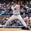 NEW YORK - MAY 17:  A.J. Burnett #34 of the New York Yankees pitches against the Minnesota Twins on May 17, 2009 at Yankee Stadium in the Bronx borough of New York City. The Yankees defeated the Twins 3-2 in ten innings.  (Photo by Jim McIsaac/Getty Image