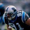 29 Sep 1996:  Kevin Greene #91 of the Carolina Panthers looks on during a game against the Jacksonville Jaguars at Jacksonville Stadium in Jacksonville, Florida.  The Jaguars defeated the Panthers 24-14. Mandatory Credit: Scott Halleran  /Allsport