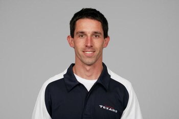HOUSTON - 2008:  Kyle Shanahan of the Houston Texans poses for his 2008 NFL headshot at photo day in Houston, Texas.  (Photo by Getty Images)