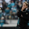 JACKSONVILLE, FL - NOVEMBER 16: Head coach Jack Del Rio of the Jacksonville Jaguars watches his team take on the Tennessee Titans at Jacksonville Municipal Stadium on November 16, 2008 in Jacksonville, Florida.  (Photo by Doug Benc/Getty Images)