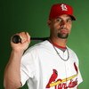 JUPITER, FL - FEBRUARY 20:  Albert Pujols #5 of the St. Louis Cardinals during photo day at Roger Dean Stadium on February 20, 2009 in Jupiter, Florida.  (Photo by Doug Benc/Getty Images)