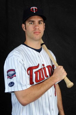 FORT MYERS, FLORIDA - FEBRUARY 23: Joe Mauer #7 of the Minnesota Twins poses during photo day at the Twins spring training complex February 23, 2008 in Fort Myers, Florida. (Photo by Rob Tringali/Getty Images)