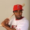 TEMPE, AZ - FEBRUARY 25: Chone Figgins #9 of the Los Angeles Angels of Anaheim poses during photo day at Tempe Diablo Stadium on February 25, 2009 in Tempe, Arizona. (Photo by Kevork Djansezian/Getty Images)
