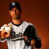 PEORIA, AZ - FEBRUARY 22:  Pitcher Mark Prior #22 of the San Diego Padres poses for a portrait during spring training on February 22, 2008 at the Peoria Sports Complex in Peoria, Arizona.  (Photo by Jamie Squire/Getty Images)