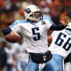 CHICAGO - NOVEMBER 09:  Kerry Collins #5 of the Tennessee Titans rolls out to pass against the Chicago Bears at Soldier Field on November 9, 2008 in Chicago, Illinois. The Titans won 21-14.  (Photo by Jonathan Ferrey/Getty Images)