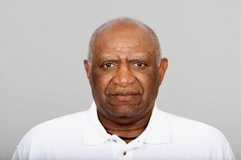 OAKLAND, CA - 2005:  Jimmy Raye of the Oakland Raiders poses for his 2005 NFL headshot at photo day in Oakland, California.  (Photo by Getty Images) 