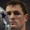 IRVING, TX - DECEMBER 14:  Tight end Jason Witten #82 of the Dallas Cowboys on the sidelines during play against the New York Giants at Texas Stadium on December 14, 2008 in Irving, Texas.  (Photo by Ronald Martinez/Getty Images)
