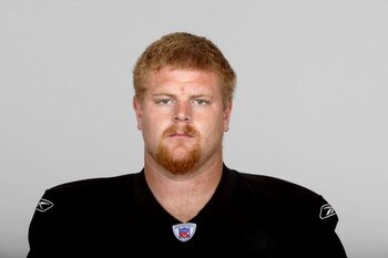 OAKLAND, CA - 2005:  Jake Grove of the Oakland Raiders poses for his 2005 NFL headshot at photo day in Oakland, California.  (Photo by Getty Images) 