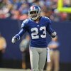 EAST RUTHERFORD, NJ - OCTOBER 05:  Corey Webster #23  of the New York Giants plays against the Seattle Seahawks during their game on October 5, 2008 at Giants Stadium in East Rutherford, New Jersey.  (Photo by Al Bello/Getty Images)