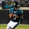 JACKSONVILLE, FL - DECEMBER 18:  David Garrard #9 of the Jacksonville Jaguars attempts a pass during the game against the Indianapolis Colts at Jacksonville Municipal Stadium on December 18, 2008 in Jacksonville, Florida.  (Photo by Sam Greenwood/Getty Im