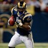 ST. LOUIS, MO - DECEMBER 21:  Steven Jackson #39 of the St. Louis Rams carries the ball during the game against the San Francisco 49ers at the Edward Jones Dome on December 21, 2008 in St. Louis, Missouri. The 49ers won 17-16. (Photo by Dilip Vishwanat/Ge