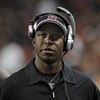 ATLANTA - DECEMBER 14: Defensive backs coach Raheem Morris of the Tampa Bay Buccaneers directs play against the Atlanta Falcons at the Georgia Dome on December 14, 2008 in Atlanta, Georgia.  (Photo by Al Messerschmidt/Getty Images) 