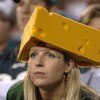 Green Bay Packers  cheesehead watches play play against the Philadelphia Eagles Oct. 2. 2006 on ESPN Monday Night Football in Philadelphia.  (Photo by Al Messerschmidt/Getty Images)