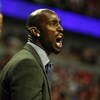 CHICAGO - APRIL 30: Kevin Garnett of the Boston Celtics cheers on his teammates in Game Six of the Eastern Conference Quarterfinals during the 2009 NBA Playoffs against the Chicago Bulls at the United Center on April 30, 2009 in Chicago, Illinois. The Bul