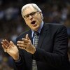 DENVER - MAY 29:  Head coach Phil Jackson of the Los Angeles Lakers reacts in the first half against the Denver Nuggets in Game Six of the Western Conference Finals during the 2009 NBA Playoffs at Pepsi Center on May 29, 2009 in Denver, Colorado. NOTE TO 