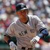 ARLINGTON, TX - MAY 25:  Designated hitter Derek Jeter #2 of the New York Yankees backs up from a pitch against the Texas Rangers on May 25, 2009 at Rangers Ballpark in Arlington, Texas.  (Photo by Ronald Martinez/Getty Images)