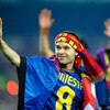 BARCELONA, SPAIN - MAY 28:  Andres Iniesta celebrates at the Nou Camp stadium the day after Barcelona won the UEFA Champions League Cup final on May 28, 2009 in Barcelona, Spain. Barcelona beat Manchester United in the final in Rome.  (Photo by Manuel Que