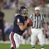 04 Aug 2001:   Cade McNown #8 of the Chicago Bears looks for the open man during the NFL pre-season game against the Cincinnati Bengals at Soldier Field in Chicago, IL. The Bears defeated the Bengals 16-13 in overtime. DIGITAL IMAGE Mandatory Credit: Jona