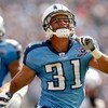 NASHVILLE, TN - SEPTEMBER 21:  Cortland Finnegan #31 of the Tennessee Titans celebrates after a defensive stop against the Houston Texans at LP Field on September 21, 2008 in Nashville, Tennessee.  (Photo by Streeter Lecka/Getty Images)
