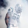 CHARLOTTE, NC - OCTOBER 05:  Jon Beason #52 of the Carolina Panthers enters the field during the game against the Kansas City Chiefs at Bank of America on October 5, 2008 in Charlotte, North Carolina.  (Photo by Kevin C. Cox/Getty Images)