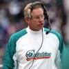 BALTIMORE - JANUARY 2: Head coach Jim Bates of the Miami Dolphins stands on the sideline against the Baltimore Ravens at M&T Bank Stadium on January 2, 2005 in Baltimore, Maryland. (Photo by Doug Pensinger/Getty Images)