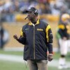 PITTSBURGH - OCTOBER 26:  Assistant head coach John Mitchell of the Pittsburgh Steelers walks on the field during the game against the New York Giants at Heinz Field on October 26, 2008 in Pittsburgh, Pennsylvania. (Photo by: Rick Stewart/Getty Images)