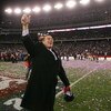 FOXBORO, MA - JANUARY 20:  Vice President of player personnel Scott Pioli of the New England Patriots celebrates after the Patriots 21-12 win against the San Diego Chargers during the AFC Championship Game on January 20, 2008 at Gillette Stadium in Foxbor
