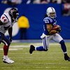 INDIANAPOLIS, IN - DECEMBER 23: Bob Sanders #21 of the Indianapolis Colts runs with the ball against the Houston Texans on December 23, 2007 at the RCA Dome in Indianapolis, Indiana.  The Colts beat the Texans 38-15.  (Photo by Dilip Vishwanat/Getty Image