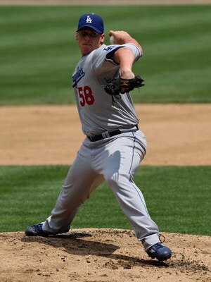 CHICAGO - MAY 29: Starting pitcher Chad Billingsley #58 of the Los Angeles Dodgers delivers the ball against the Chicago Cubs on May 29, 2009 at Wrigley Field in Chicago, Illinois. The Cubs defeated the Dodgers 2-1. (Photo by Jonathan Daniel/Getty Images)