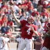 BLOOMINGTON, IN - NOVEMBER 01:  Quarterback Ben Chappell #4 of the Indiana Hooisers passes the ball downfield during the game against the Central Michigan Chippewas at Memorial Stadium on November 1, 2008 in Bloomington, Indiana.  (Photo by Andy Lyons/Get