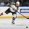 UNIONDALE, NY - MARCH 25:  Marc-Andre Bergeron #47 of the Minnesota Wild skates against the New York Islanders on March 25, 2009 at the Nassau Coliseum in Uniondale, New York.  (Photo by Bruce Bennett/Getty Images)