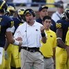 ANN ARBOR, MI - SEPTEMBER 27:  Head coach Rich Rodriguez of the Michigan Wolverines reacts during the game against the Wisconsin Badgers on September 27, 2008 at Michigan Stadium in Ann Arbor, Michigan. (Photo by Gregory Shamus/Getty Images) 