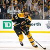 BOSTON - MAY 10: Zdeno Chara #33 of the Boston Bruins heads toward the net against the Carolina Hurricances during Game Five of the Eastern Conference Semifinal Round of the 2009 Stanley Cup Playoffs on May 10, 2009 at the TD Banknorth Garden in Boston, M