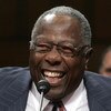 WASHINGTON - SEPTEMBER 28:  Baseball Hall of Famer Hank Aaron testifies before the Senate Commerce, Science and Transportation Committee during a hearing on S.1114, the 'Clean Sports Act' and S.1334, the 'Professional Sports Integrity and Accountability A