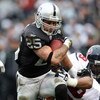 OAKLAND, CA - DECEMBER 21: Justin Fargas #25 of the Oakland Raiders runs against the Houston Texans during an NFL game on December 21, 2008 at the Oakland-Alameda County Coliseum in Oakland, California.  (Photo by Jed Jacobsohn/Getty Images)