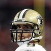 ATLANTA - NOVEMBER 9: Quarterback Drew Brees #9 of the New Orleans Saints watches play against the Atlanta Falcons at the Georgia Dome on November 9, 2008 in Atlanta, Georgia.  (Photo by Al Messerschmidt/Getty Images) 