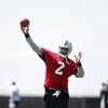 ALAMEDA, CA - MAY 08:  JaMarcus Russell #2 of the Oakland Raiders throws the ball during the Raiders minicamp at the team's permanent training facility on May 8, 2009 in Alameda, California.  (Photo by Ezra Shaw/Getty Images)