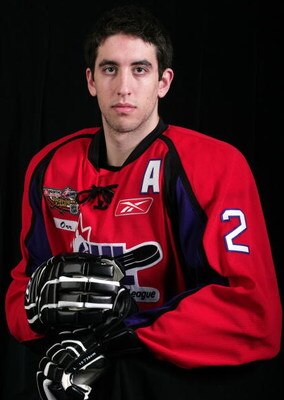 OSHAWA, ON -   Jared Cowen #2 of Team Orr poses for a head shot prior to the 2009 Home Hardware CHL/NHL Top Prospects Game on wednesday January 14, 2009 at the General Motors Centre in Oshawa, Ontario. Cowen plays for the Spokane Chiefs (WHL). (Photo by C