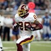 DETROIT - OCTOBER 26:  Clinton Portis #26 of the Washington Redskins carries the ball during the game against the Detroit Lions on October 26, 2008 at Ford Field in Detroit, Michigan.  (Photo by Domenic Centofanti/Getty Images)