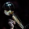 ORLANDO, FL - JUNE 14:  A detailed picture of the Larry O'Brien trophy after the Lakers defeated the Orlando Magic 99-86 in Game Five of the 2009 NBA Finals on June 14, 2009 at Amway Arena in Orlando, Florida.  NOTE TO USER:  User expressly acknowledges a