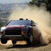 LOUTRAKI, GREECE - JUNE 12:  Sebastien Loeb of France and Daniel Elena of Monaco in action in the Citroen C4 Total during Leg 1 of the WRC Acropolis Rally of Greece on June 12, 2009 in Loutraki, Greece  (Photo by Massimo Bettiol/Getty Images)