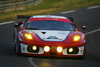 LE MANS, FRANCE - JUNE 13:  Actor Patrick Dempsey drives for Team Advanced Engineering during the 77th running of the Le Mans 24 Hour race at the Circuit des 24 Heures du Mans on June 13, 2009 in Le Mans, France.  (Photo by Ker Robertson/Getty Images)