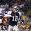22 Nov 2001 : Quarterback Ryan Leaf of the Dallas Cowboys reacts to the game against the Denver Broncos during the game at Texas Stadium in Irving, Texas. The Broncos won 26-24. DIGITAL IMAGE. Mandatory Credit: Ronald Martinez/Getty Images