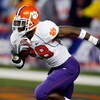 ATLANTA - DECEMBER 31:  C.J. Spiller #28 of the Clemson University Tigers runs down the field during the Chick-Fil-A Bowl on December 31, 2007 at the Georgia Dome in Atlanta, Georgia.  (Photo by Chris Graythen/Getty Images)