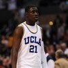 LOS ANGELES, CA - MARCH 13:  Guard Jrue Holiday #21 of the UCLA Bruins walks off the court after losing to the USC Trojans in the Pacific Life Pac-10 Men's Basketball Tournament at the Staples Center on March 13, 2009 in Los Angeles, California.  (Photo b