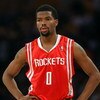 LOS ANGELES, CA - MAY 12:  Aaron Brooks #0 of the Houston Rockets looks on against the Los Angeles Lakers in Game Five of the Western Conference Semifinals during the 2009 NBA Playoffs at Staples Center on May 12, 2009 in Los Angeles, California. NOTE TO 